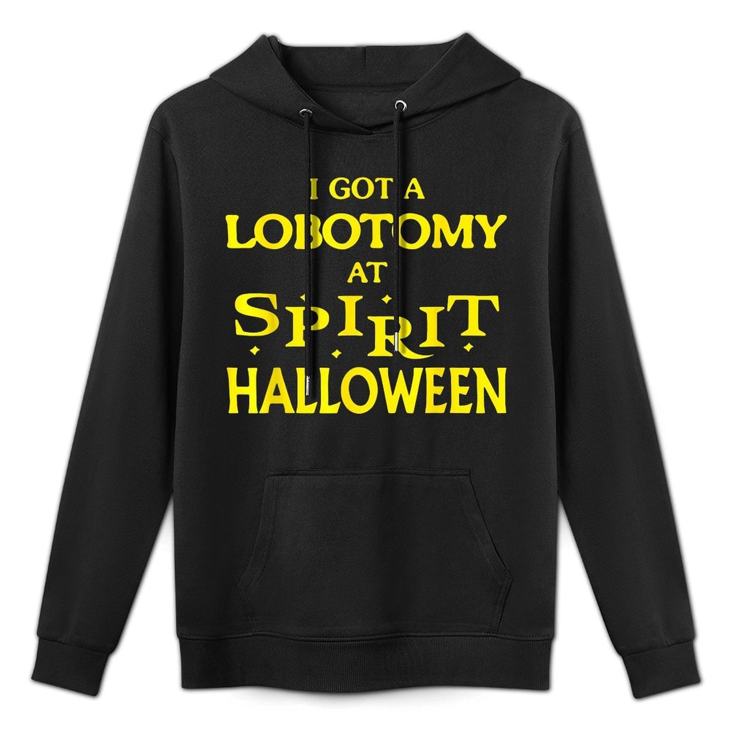 I Got A Lobotomy At Spirit Halloween Apparel Halloween Day Shrink-Resistant Hoodie