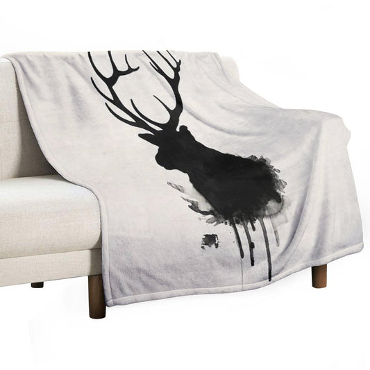 Elk Throw Blanket