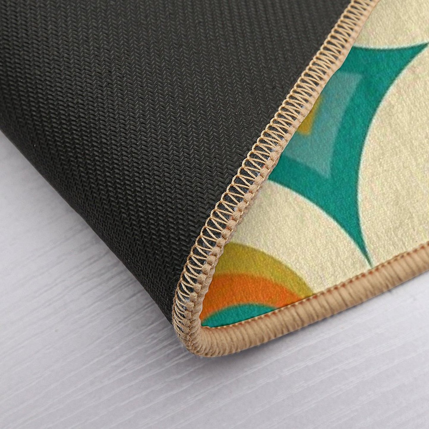 Mid-Century Modern Splash Bath Mat