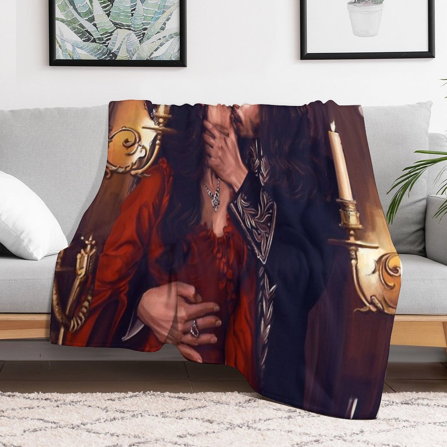 Dracula Throw Blanket