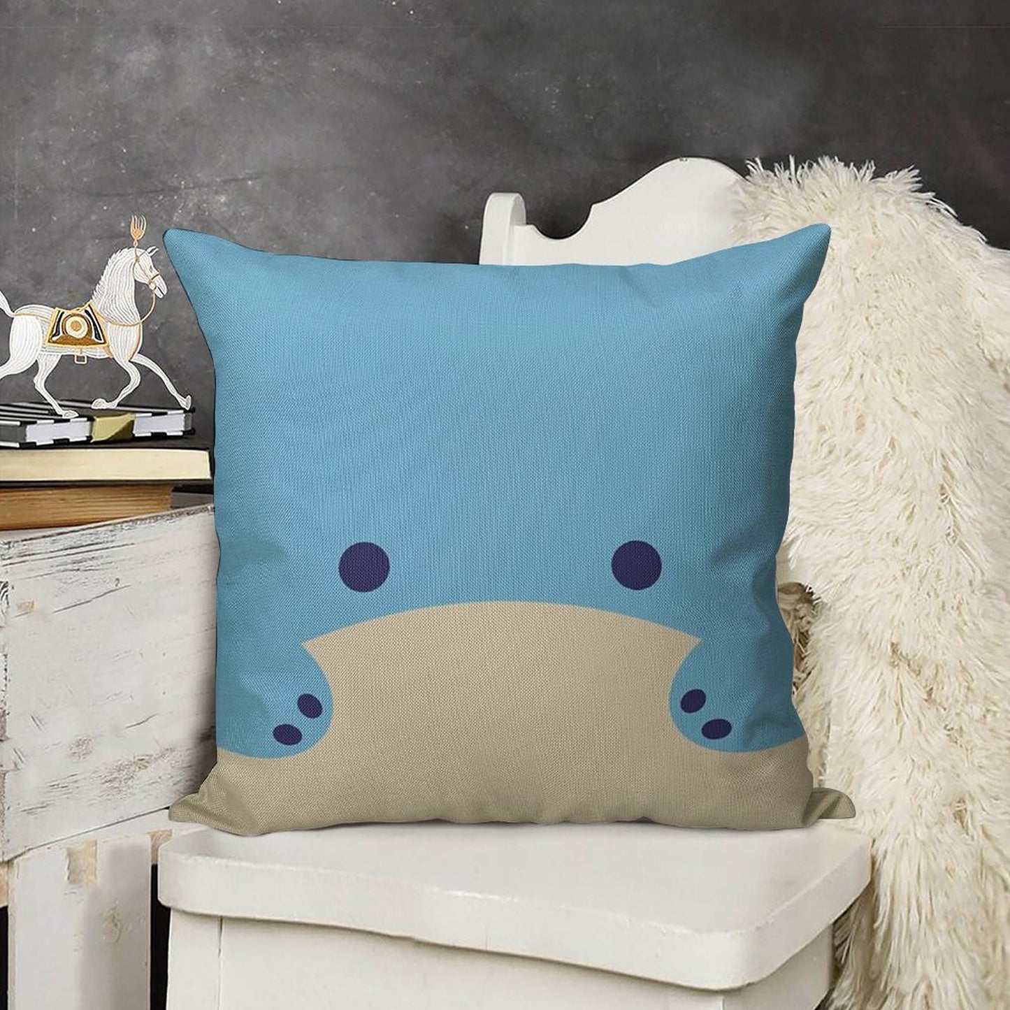 Quagan Linen Throw Pillow Cover