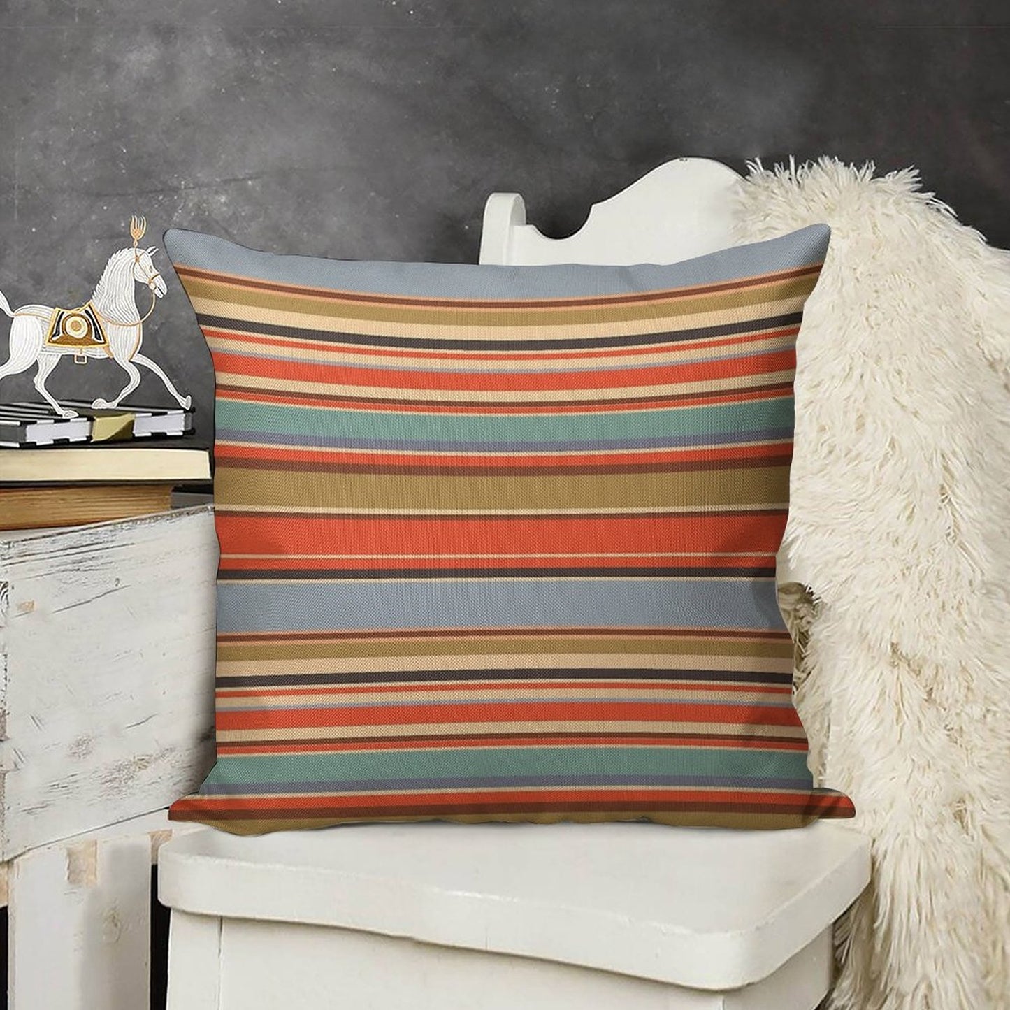 Sheldon's Spot Linen Throw Pillow Cover