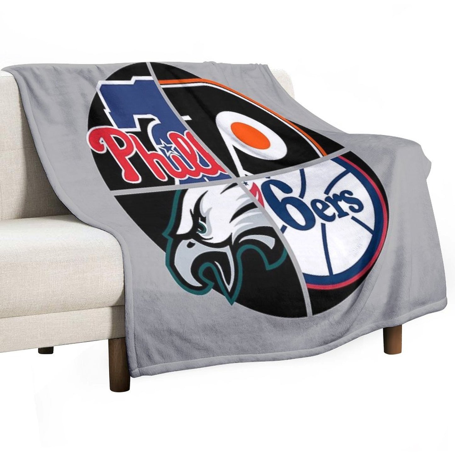 Philadelphia Sports Quad Throw Blanket