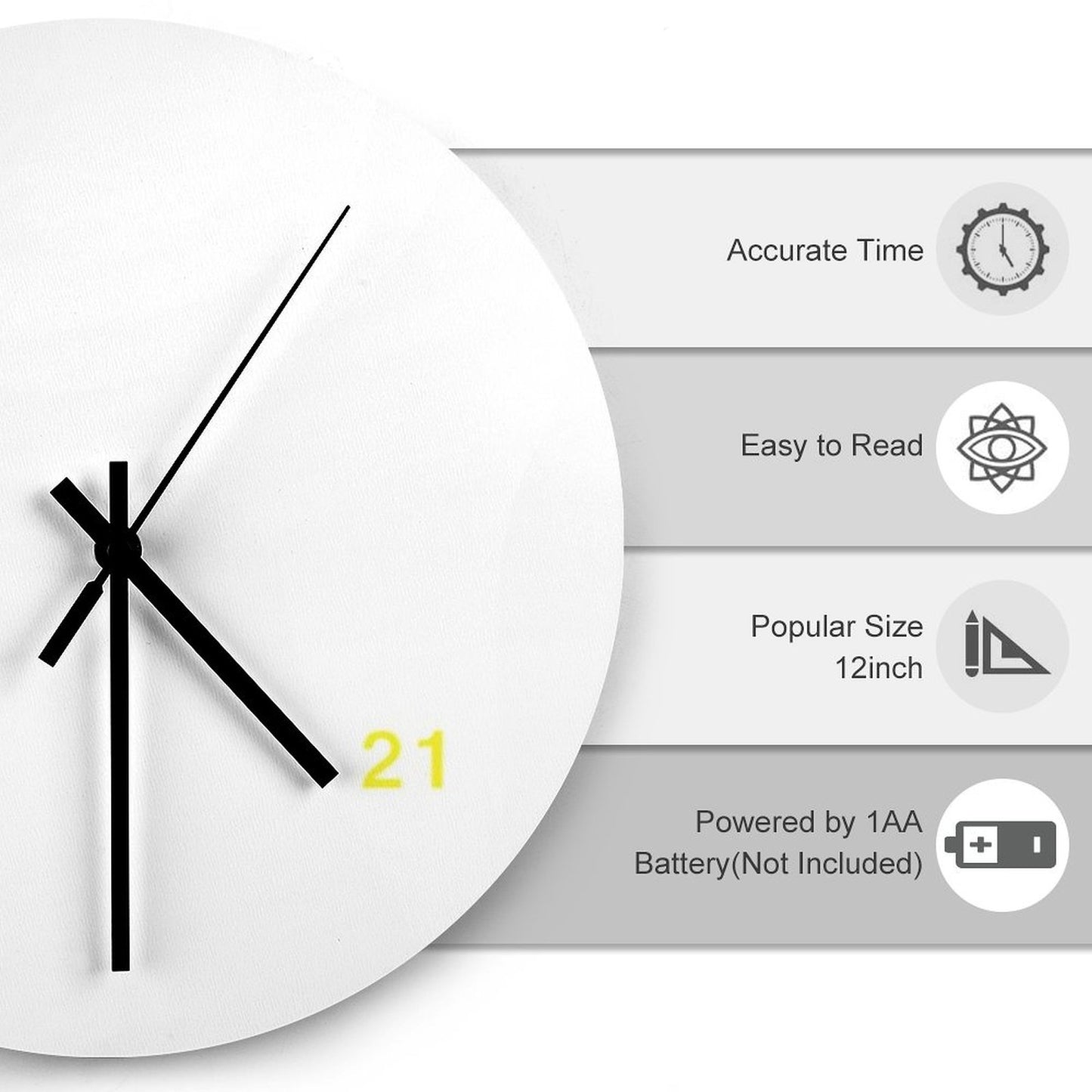 2121 Wall Clock