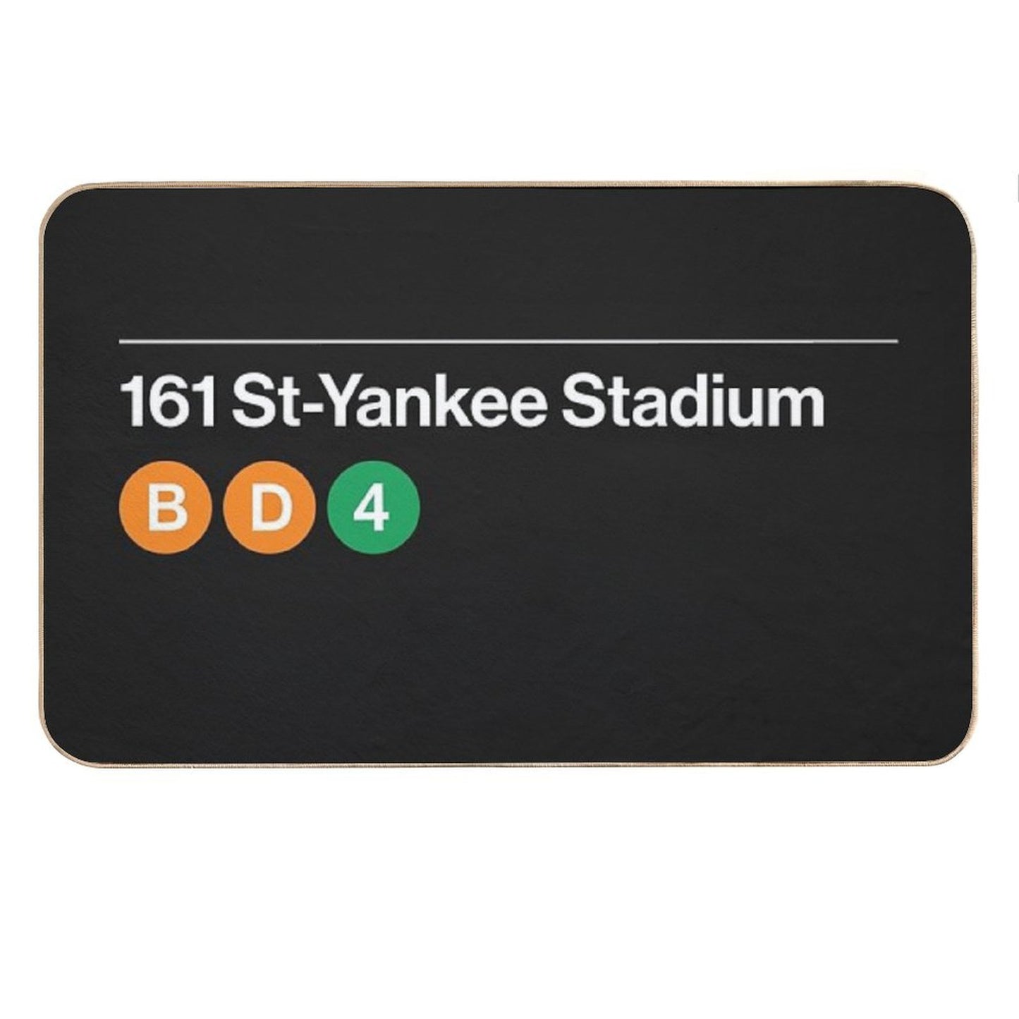 161 St Yankee Stadium Station Bath Mat