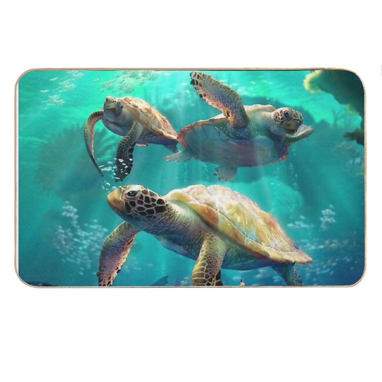 Sea Turtles Bath Mat