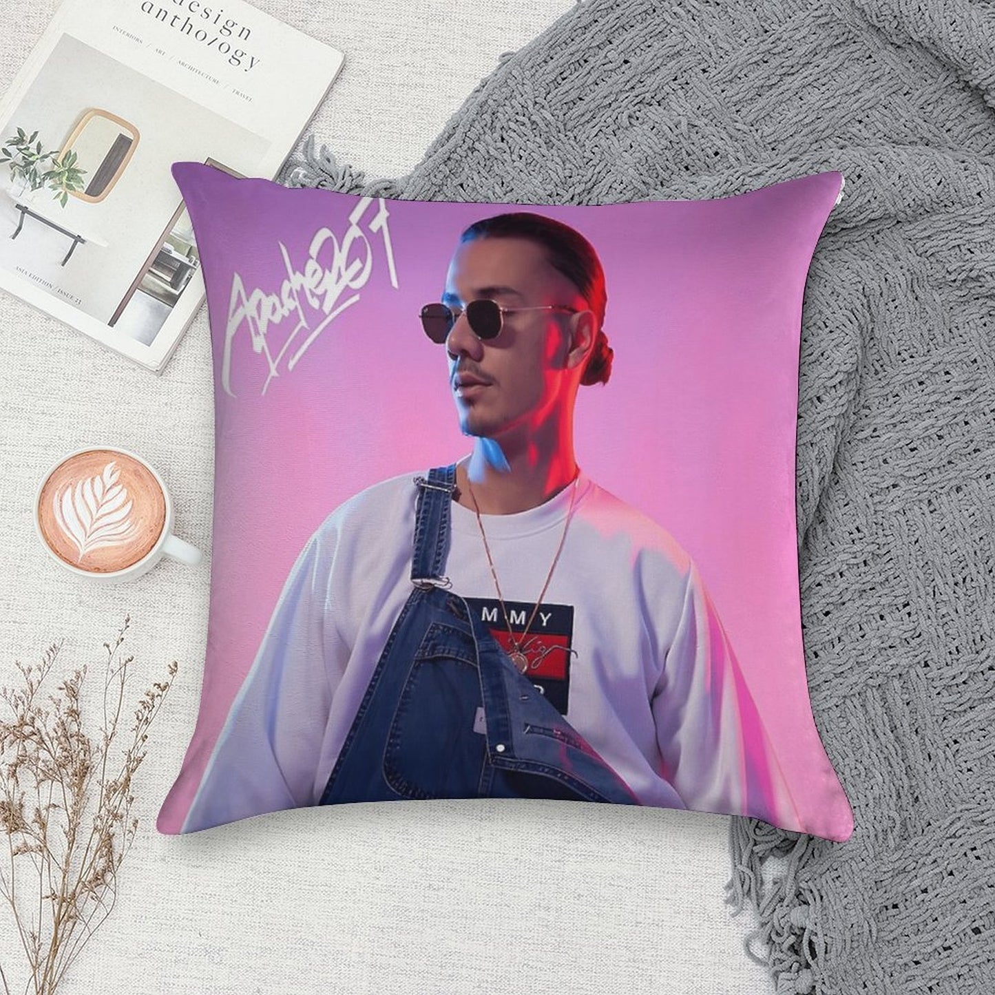 Apache Soft High-Density Material Throw Pillow