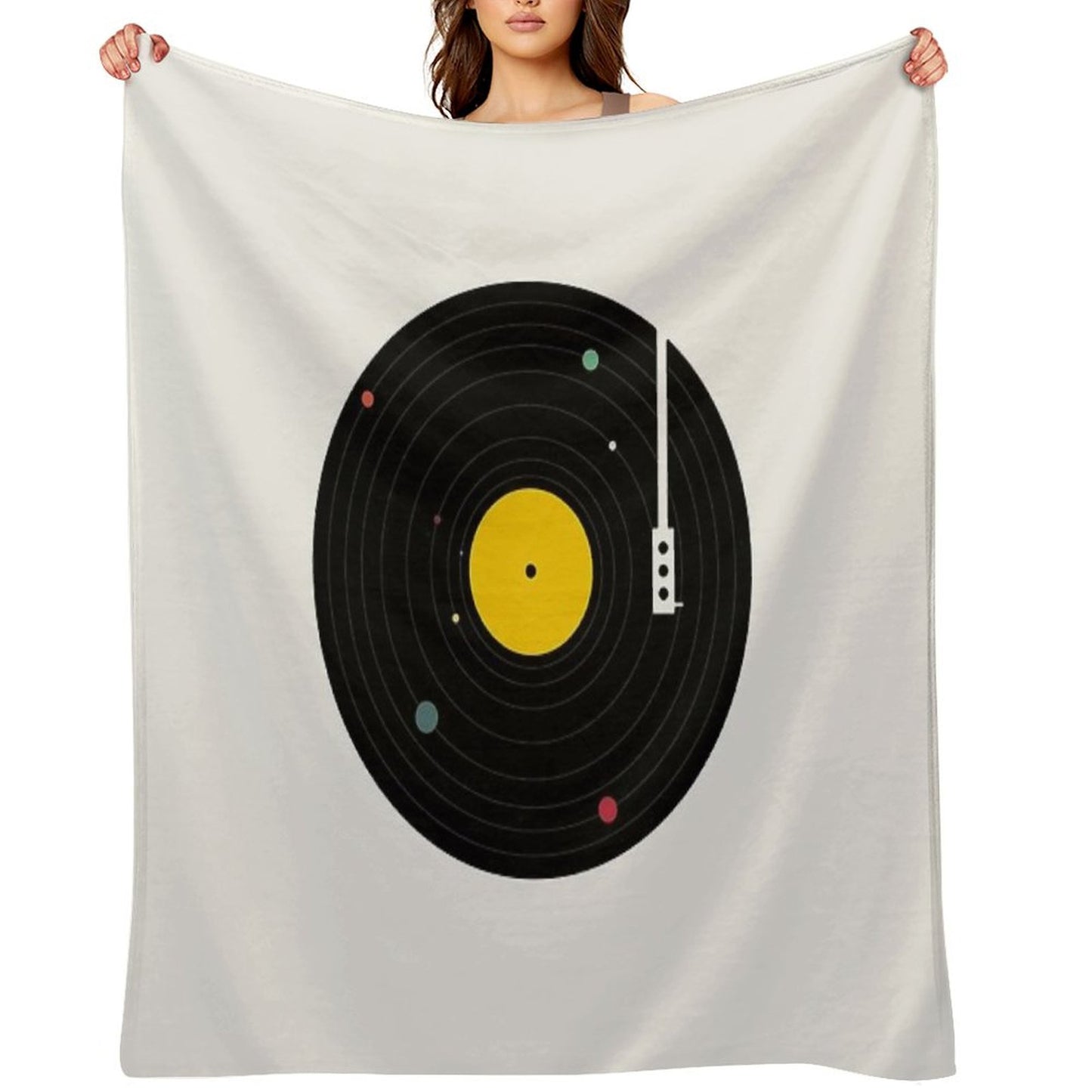 Music Everywhere Throw Blanket