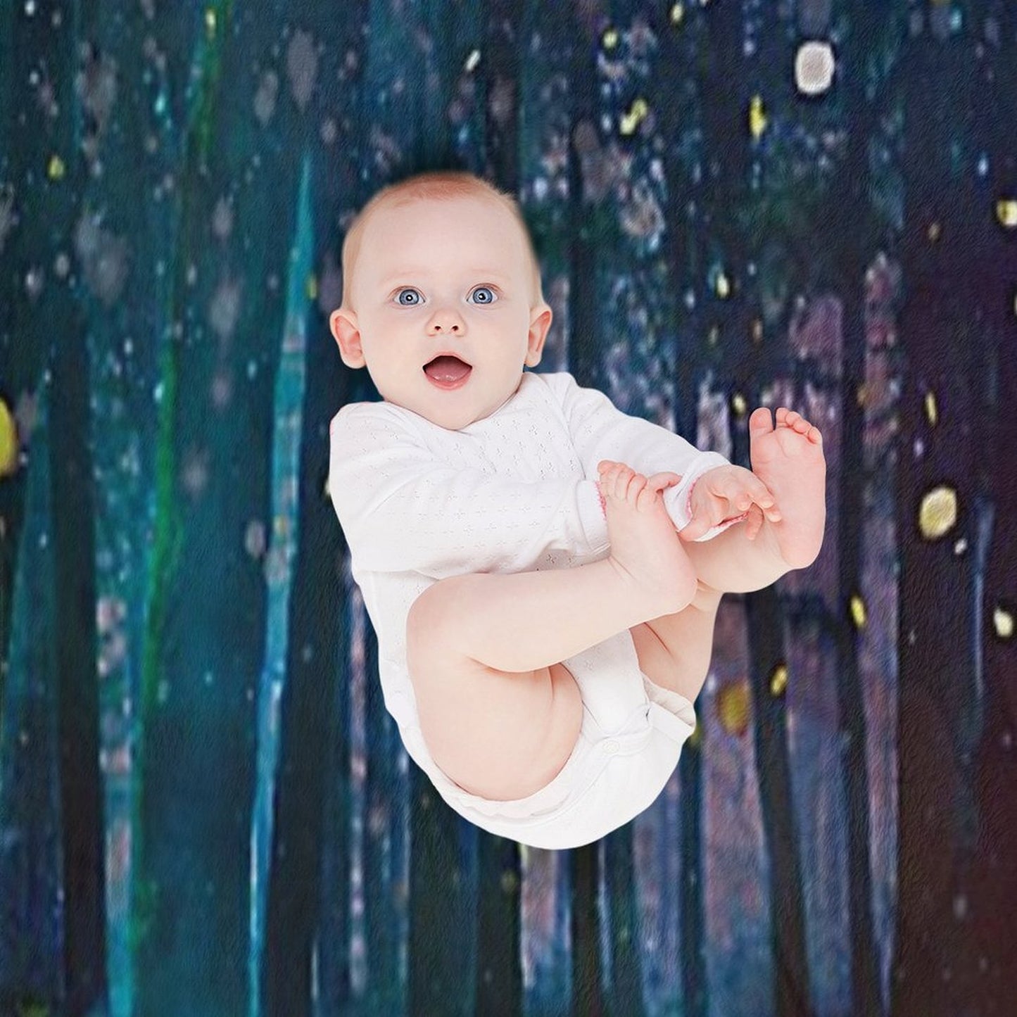 Firefly Forest Throw Blanket