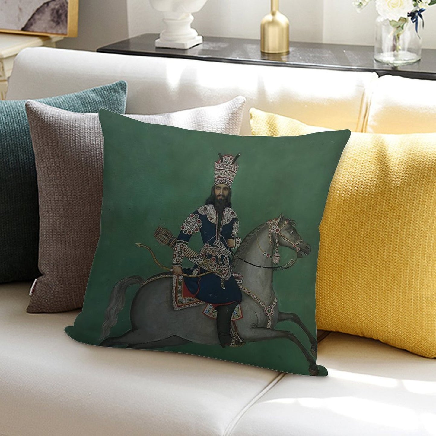 Nandor And Jahan Soft Durable Construction Throw Pillow