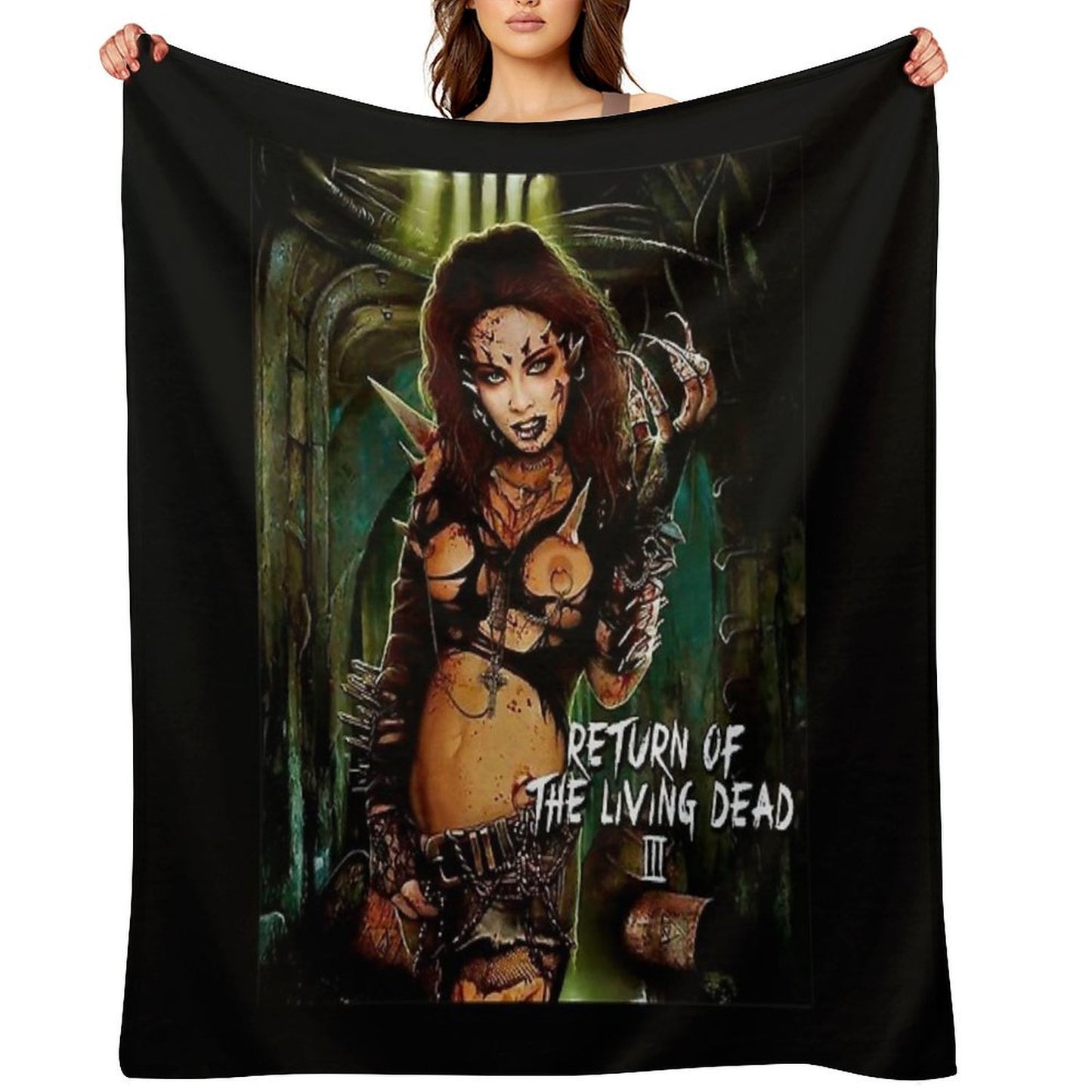 Return Of The Living Dead III Throw Blanket
