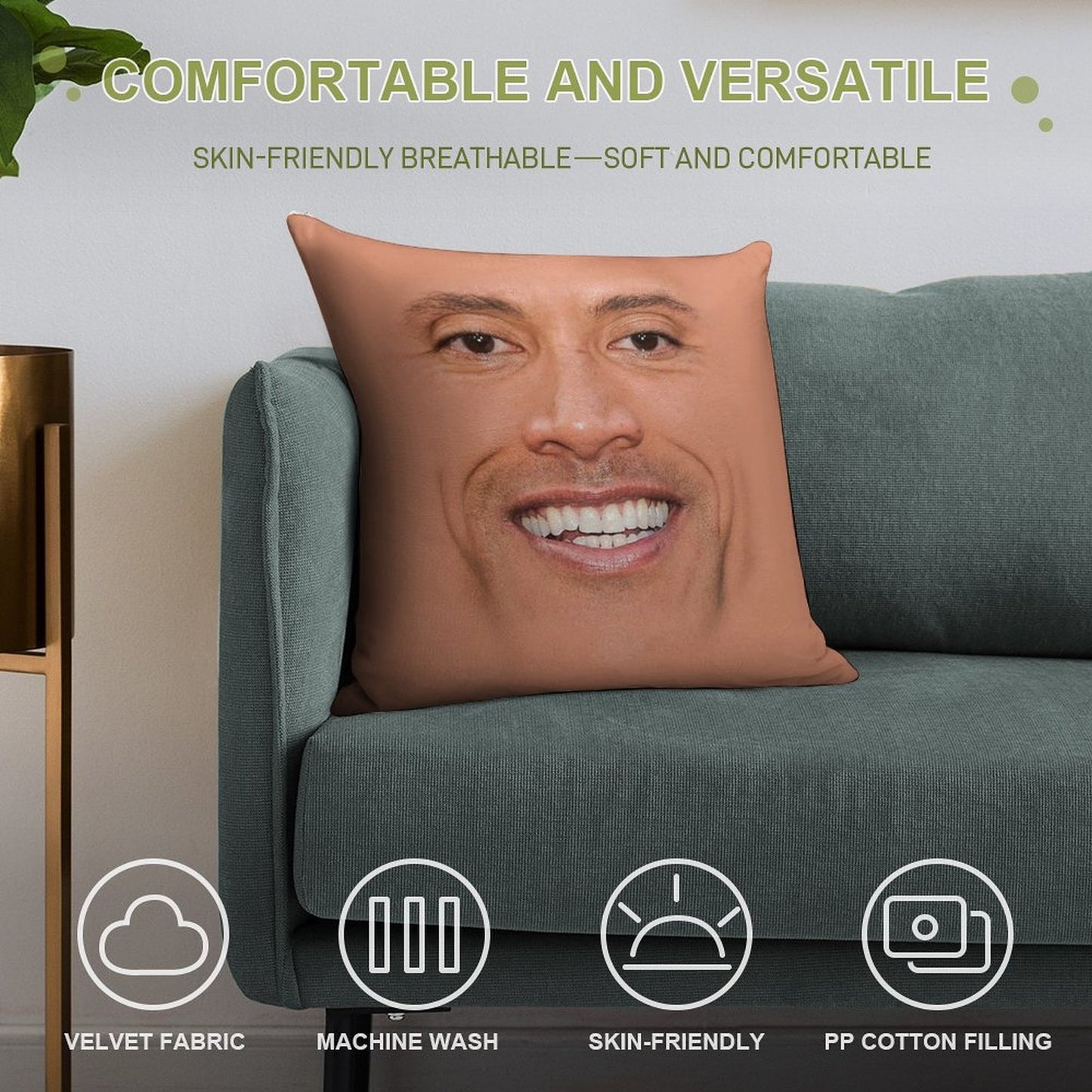 Dwayne Soft Style Accent Throw Pillow