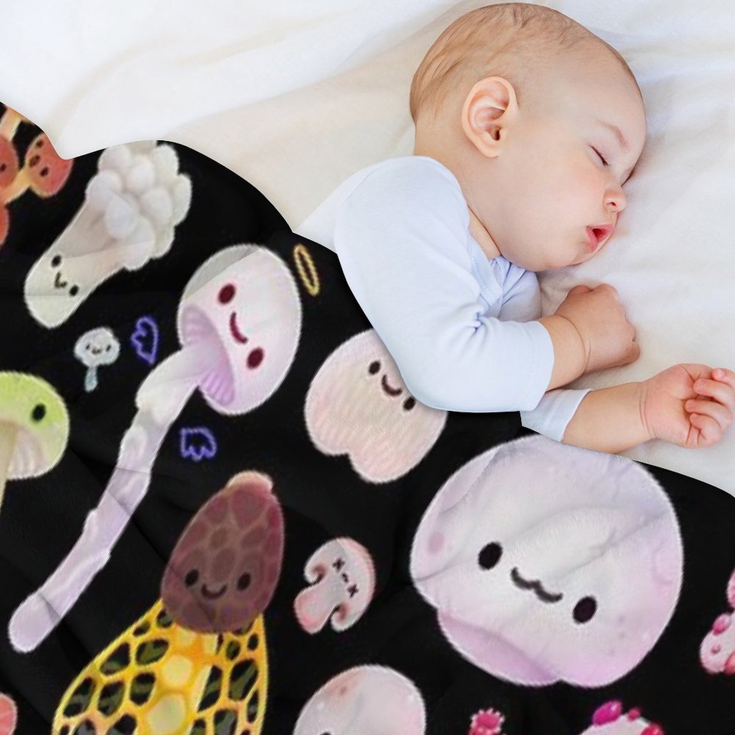 Mushroom Throw Blanket