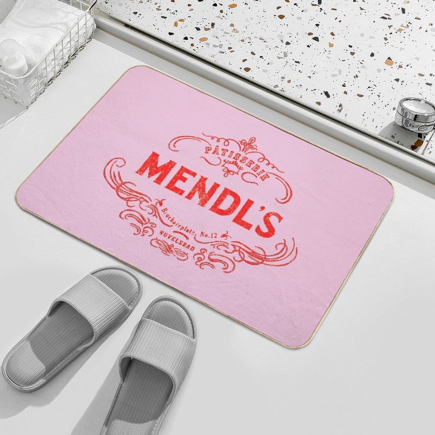 Mendl’s Patisserie Bath Mat
