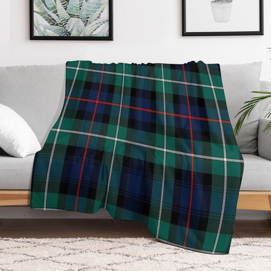 MacKenzie Modern Tartan Throw Blanket
