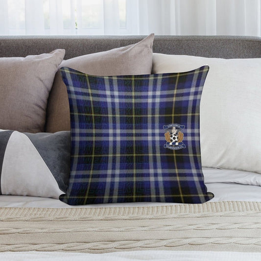 #WeAreKillie Tartan Soft Hidden Zipper Throw Pillow