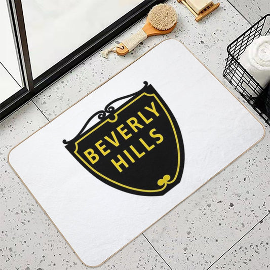 Beverly Hills Street Sign Bath Mat