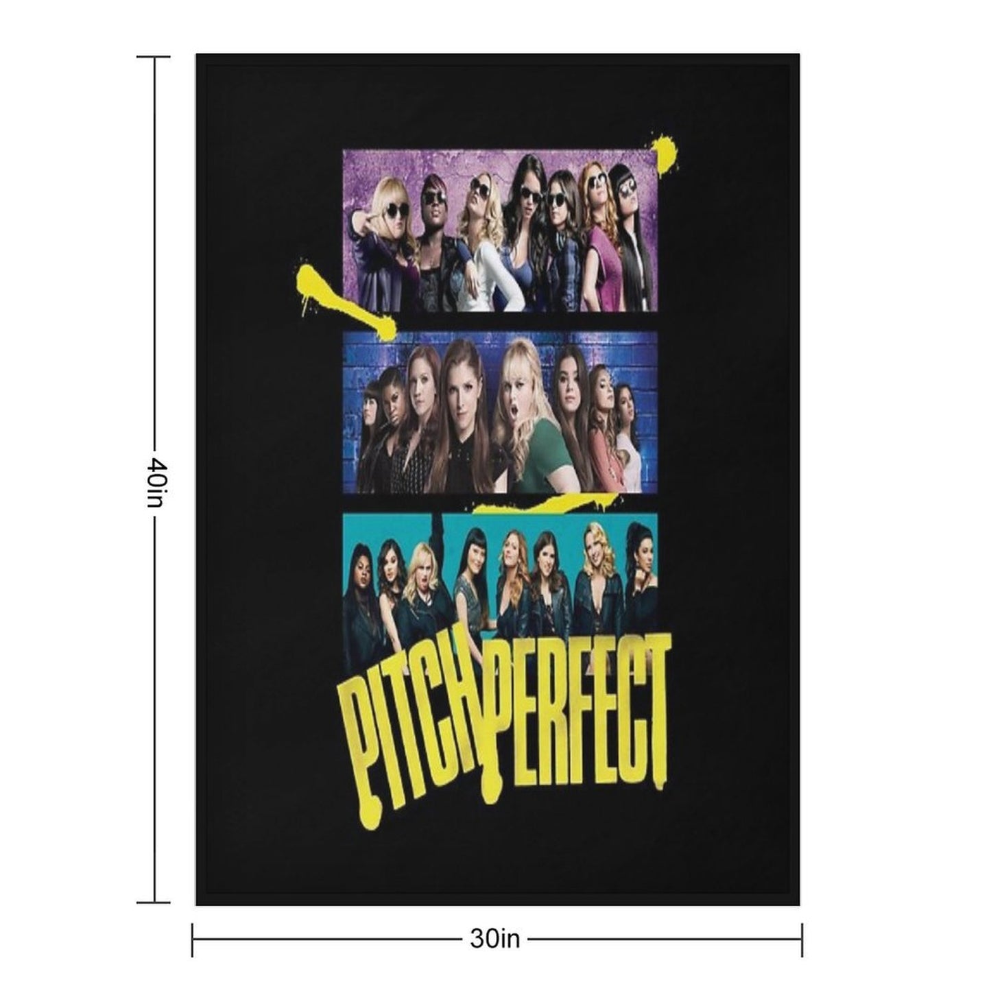 Pitch Perfect Throw Blanket