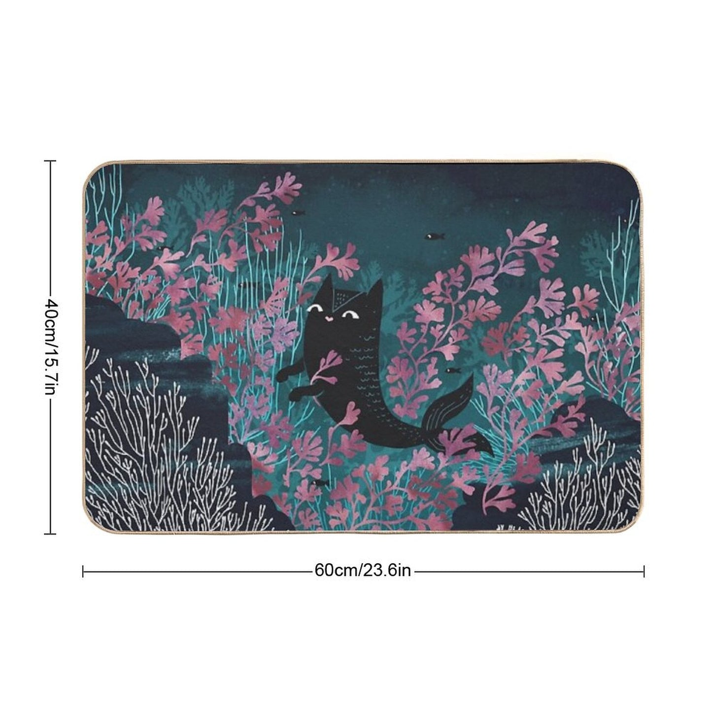 Undersea Bath Mat