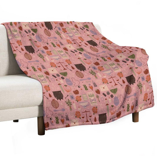 Love Potion Throw Blanket