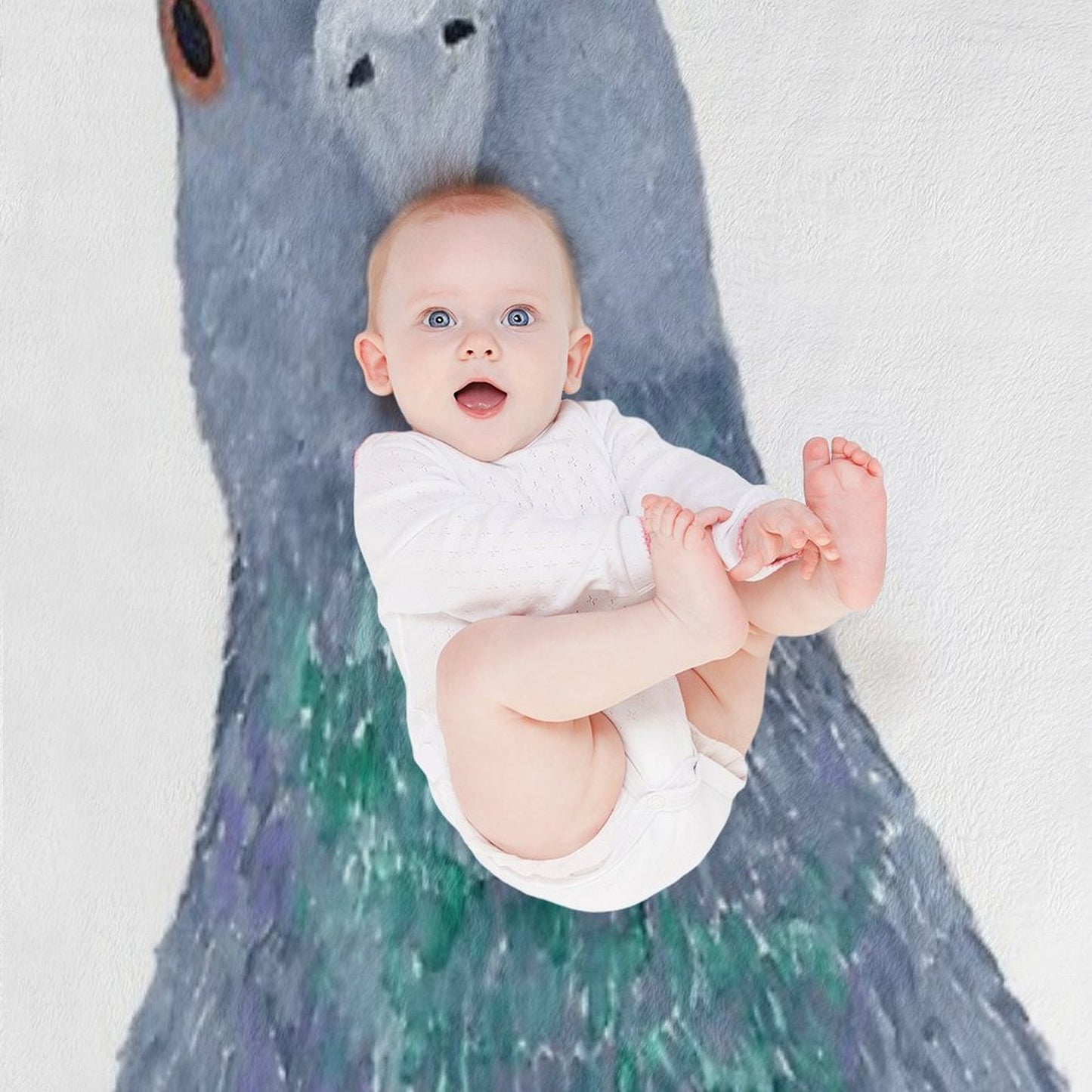 Pigeon Wild Rock Dove Bird Throw Blanket