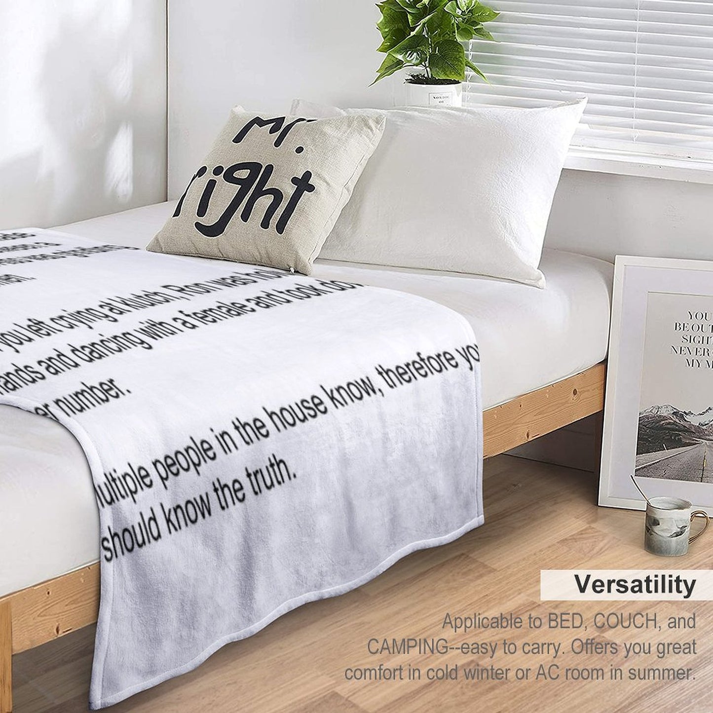The Note Throw Blanket