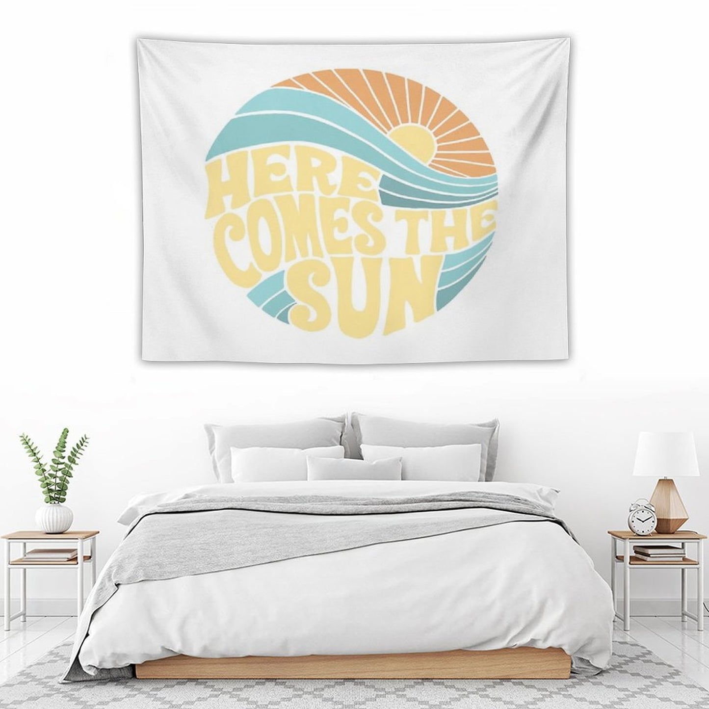 Groovy Here Comes The Sun Tapestry