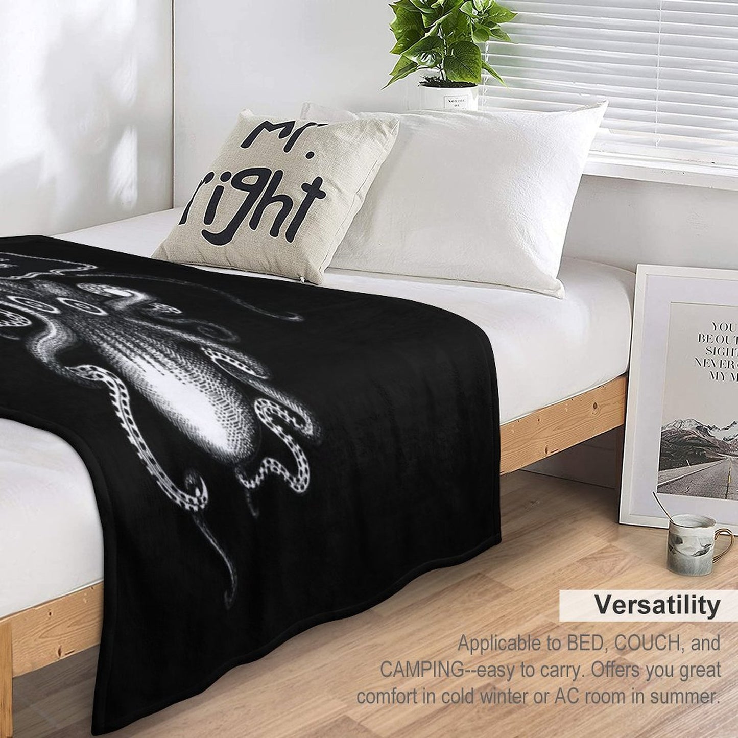Kraken Rum Throw Blanket