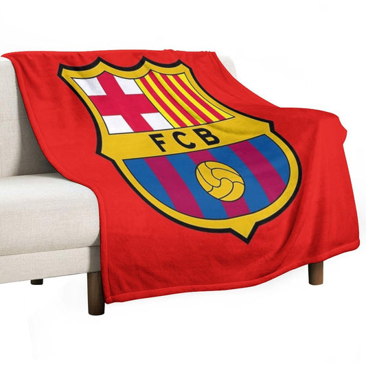 FC Barcelona-Logo Throw Blanket