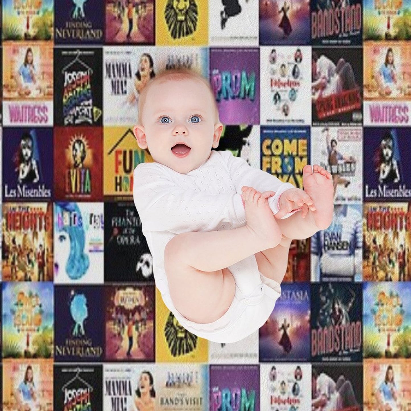 Broadway's Must Sees! Throw Blanket