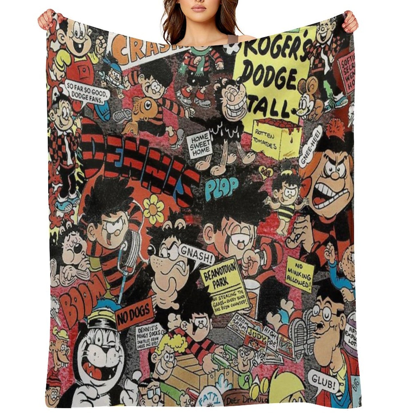 Beano 2 Throw Blanket