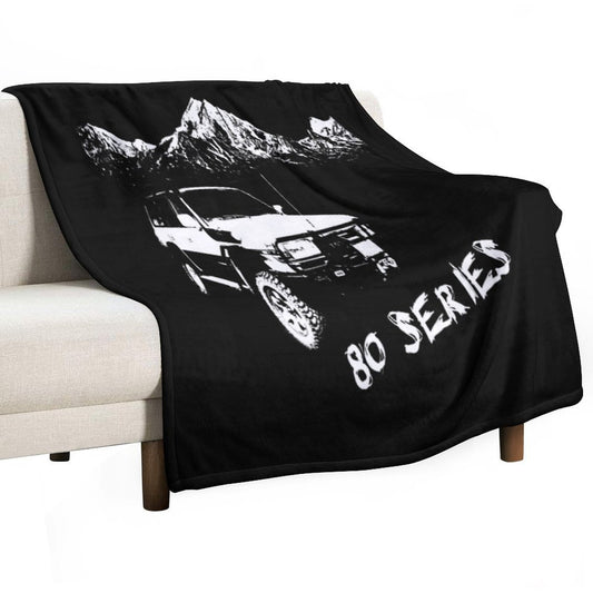 80 Series Landcruiser Throw Blanket