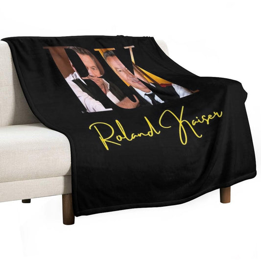 Roland Kaiser-roland Kaiser Festival- Roland Kaiser Merch Throw Blanket
