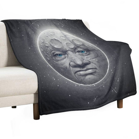 The Moon Throw Blanket