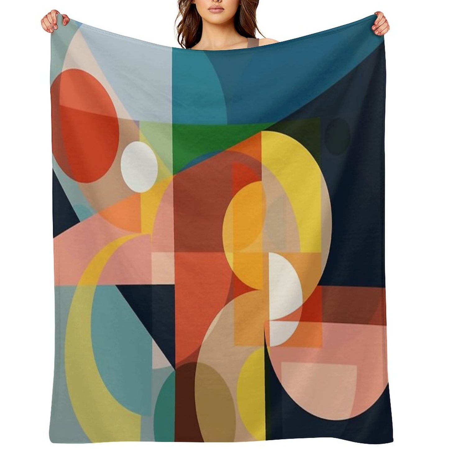 Mid Century Design 4 Throw Blanket