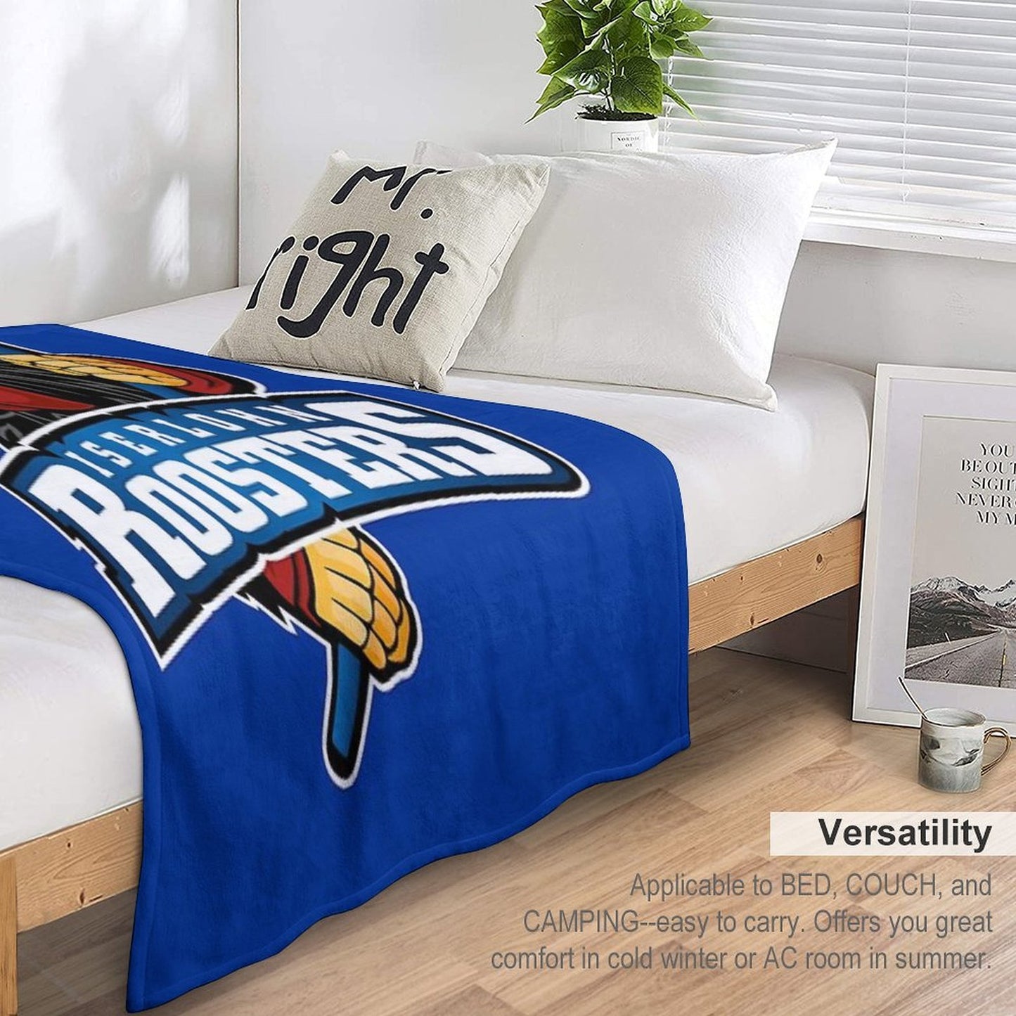 Iserlohn Roosters Throw Blanket