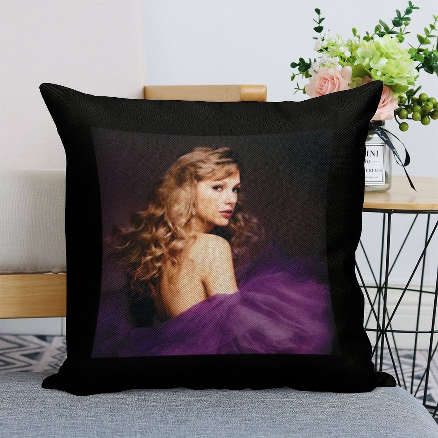 Speak Now Taylor Swift Linen Throw Pillow Cover
