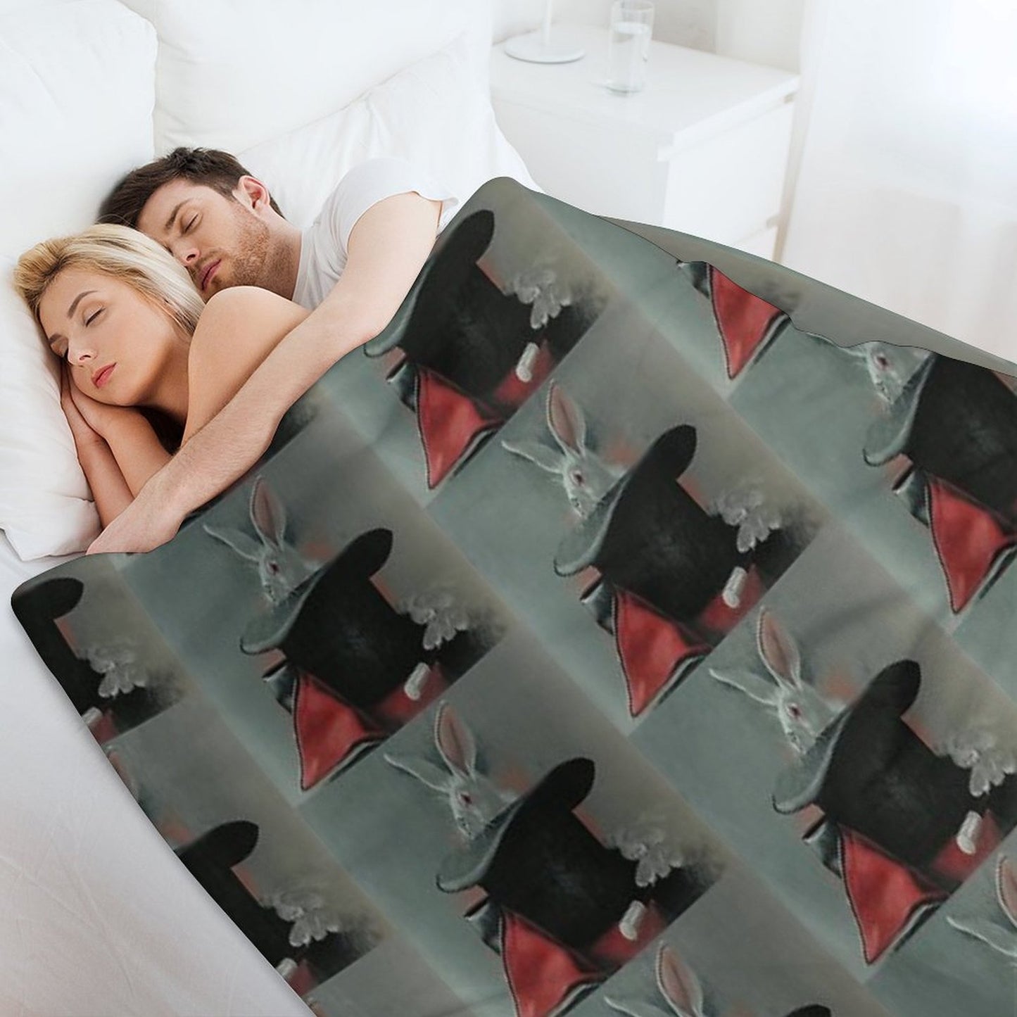 The Magician's Wares Throw Blanket