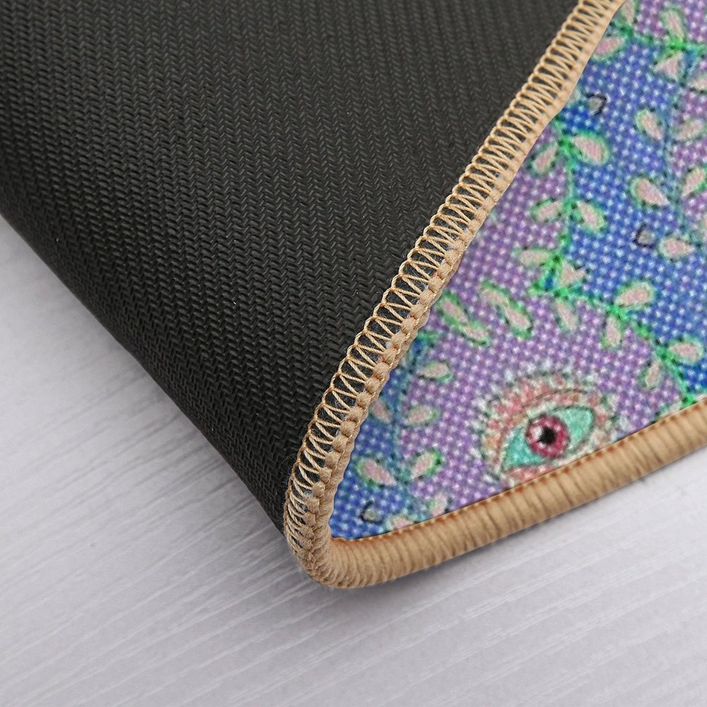 The Garden Sees All Easy Maintenance Bath Mat