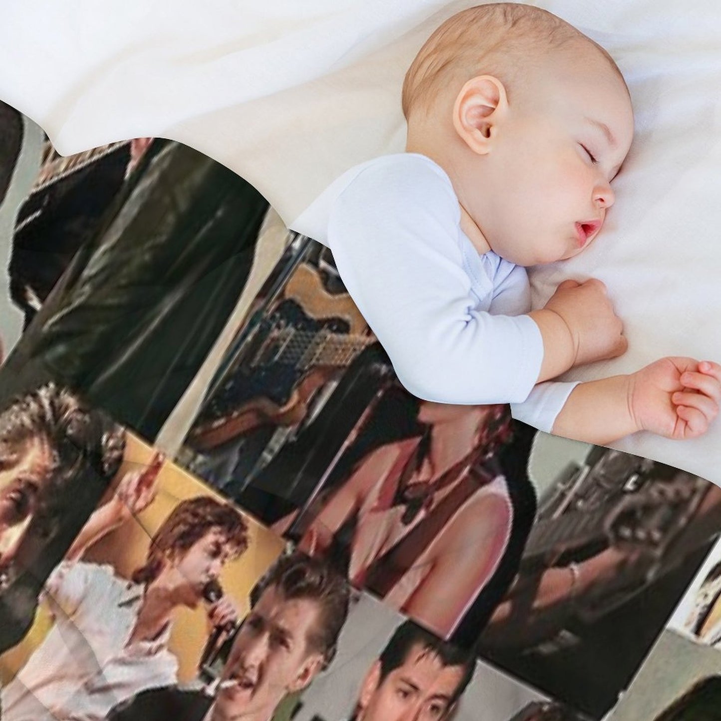 Alex Turner Arctic Monkeys Collage Throw Blanket