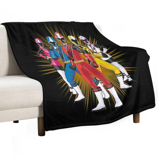 Ninja Ranger Throw Blanket