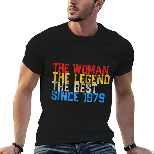 Womens 40 Year Old Legend Since 1979 Vintage 40th Birthday Gift Lightweight T-Shirt