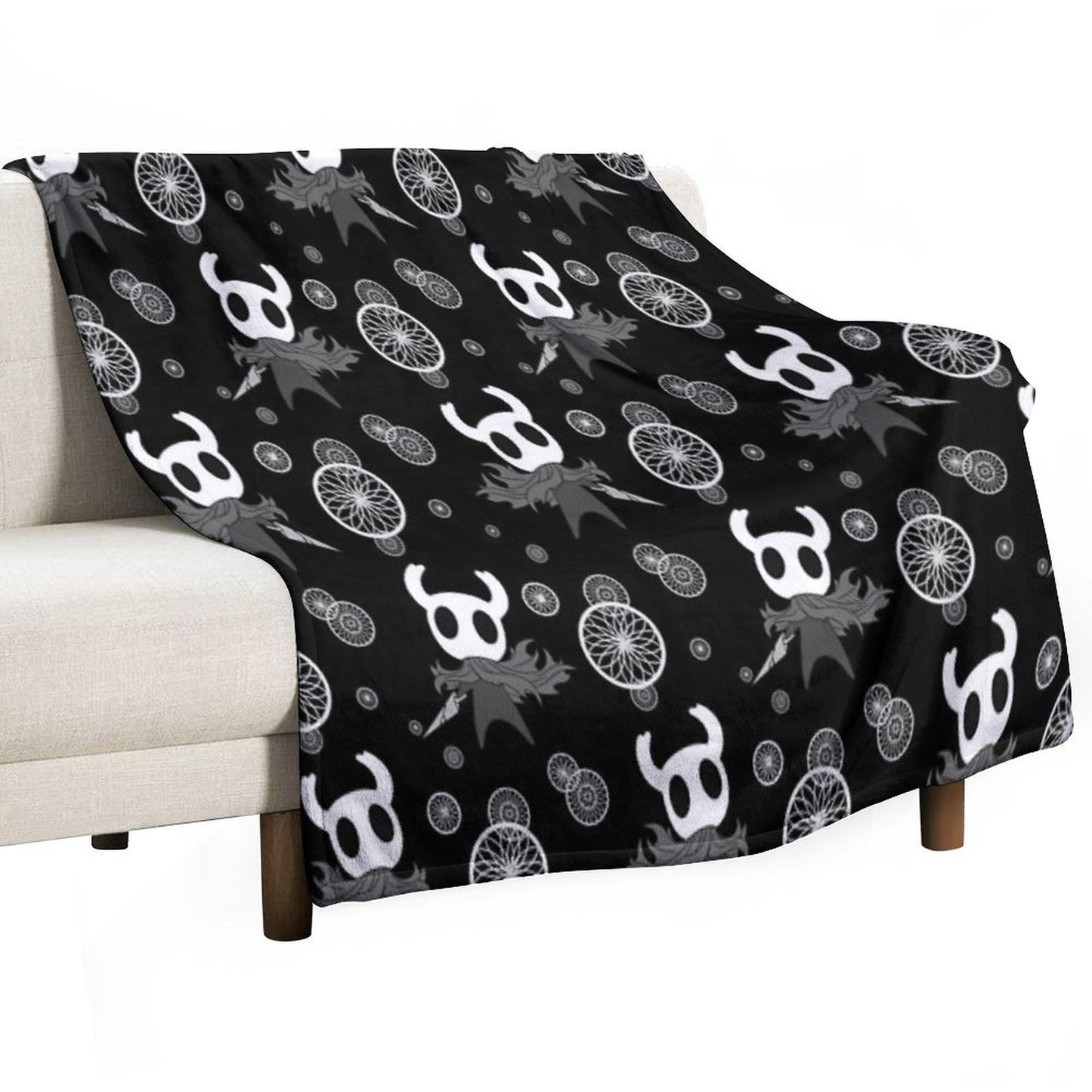 Hollow Knight Pattern Throw Blanket