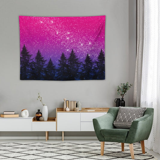 Subtle Bi Pride Flag Tapestry