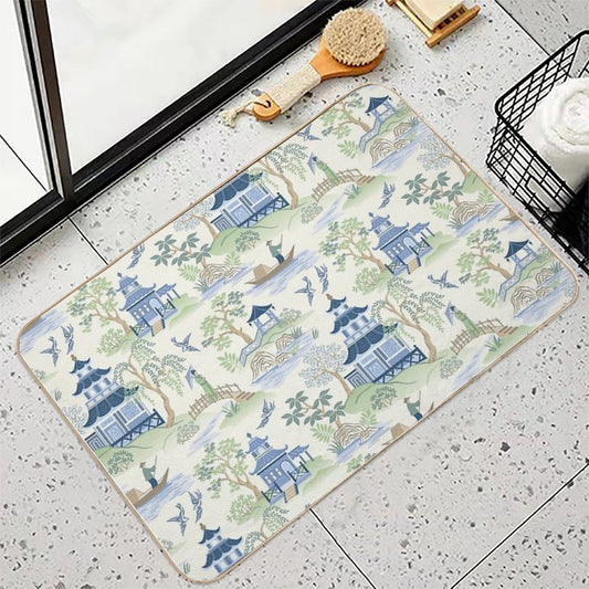 Chinoiserie Bath Mat