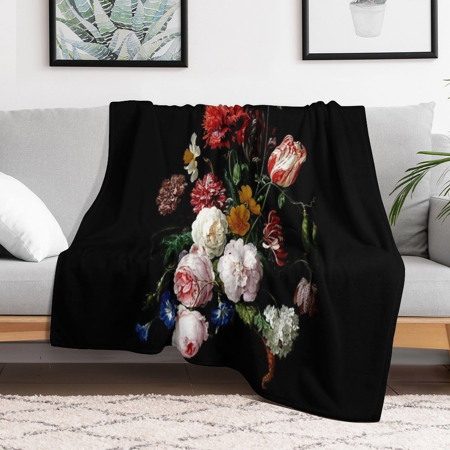 De Heem Throw Blanket