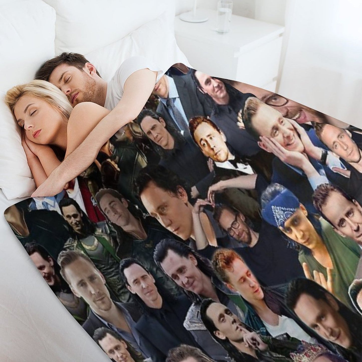 Tom Hiddleston Throw Blanket