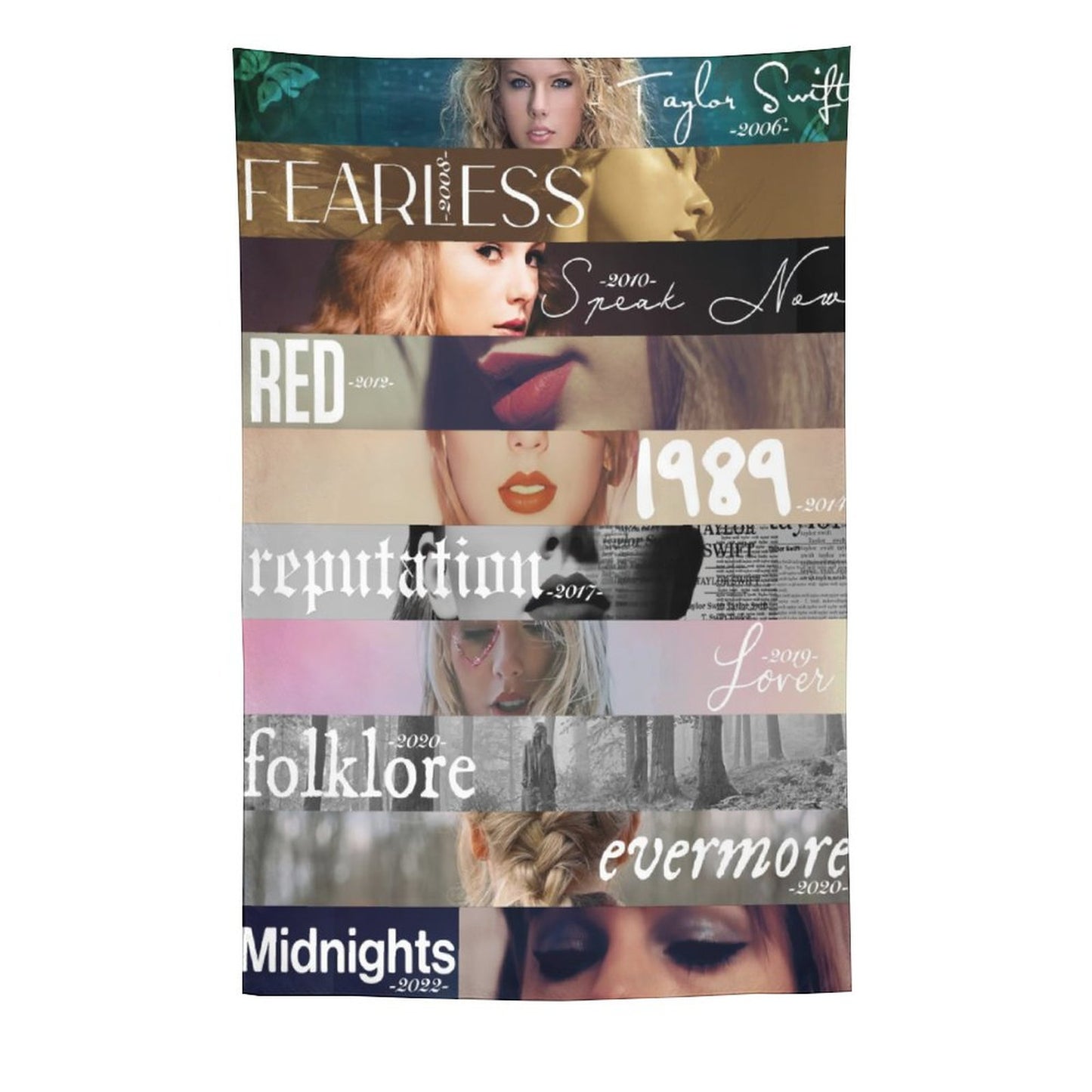 Taylor Album Collections 2006-2022 Tapestry