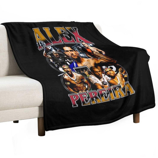 Alex Pereira Vintage Throw Blanket