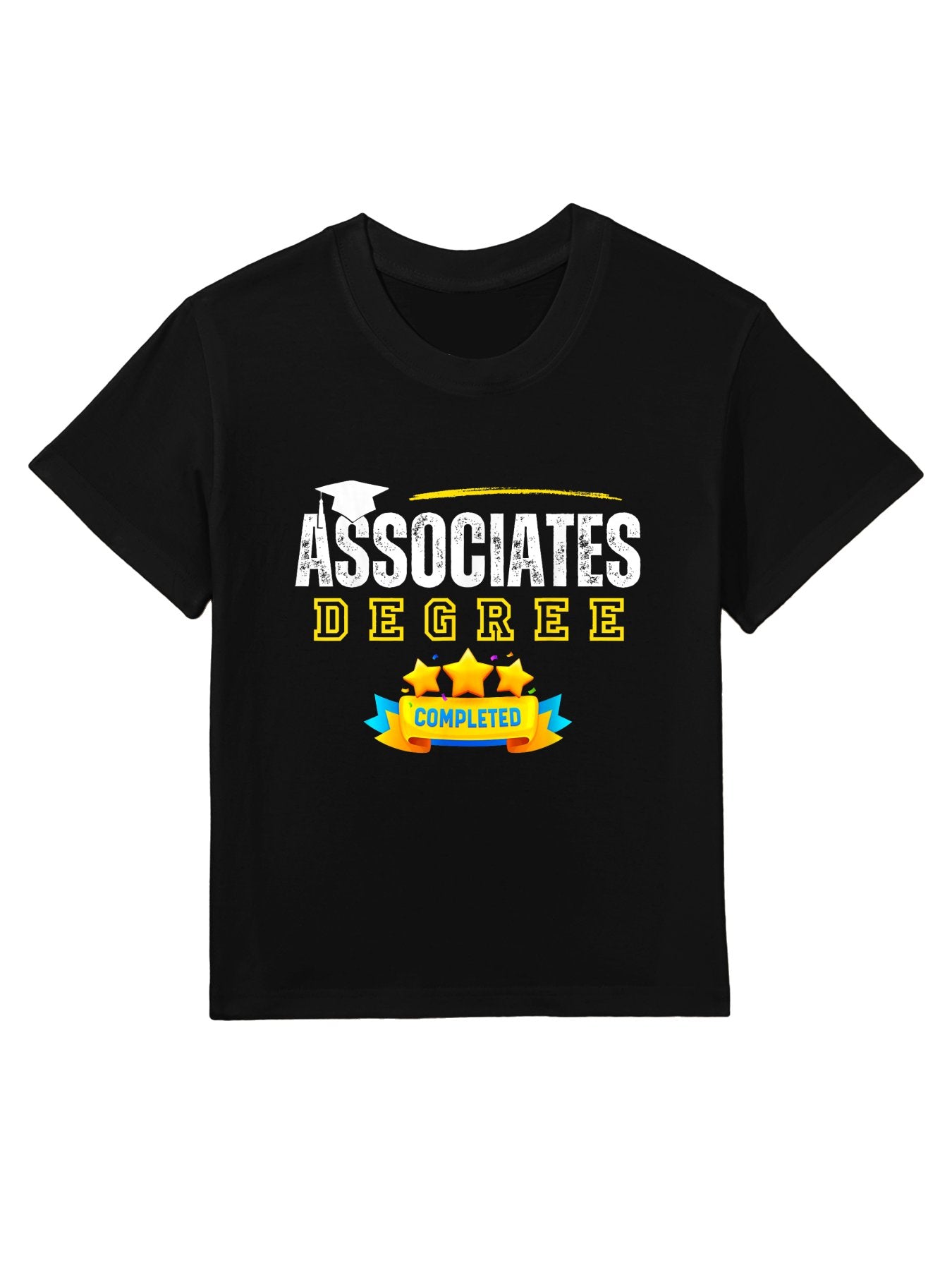 Associates Degree Graduation Senior Celebration Grad Party Kids T-Shirt